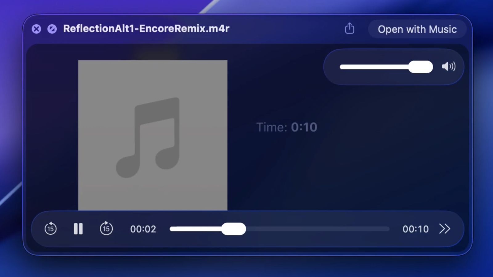 nouvelle sonnerie ios 26 reflection remix encore