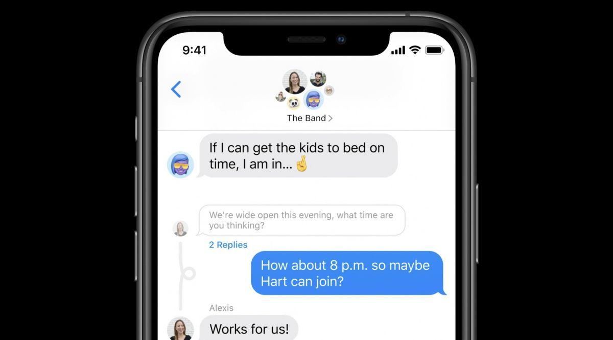 ios14 messagegroupe ios14 messagegroupe
