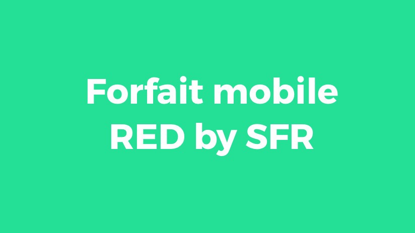 sfr red forfait promo sfr red forfait promo