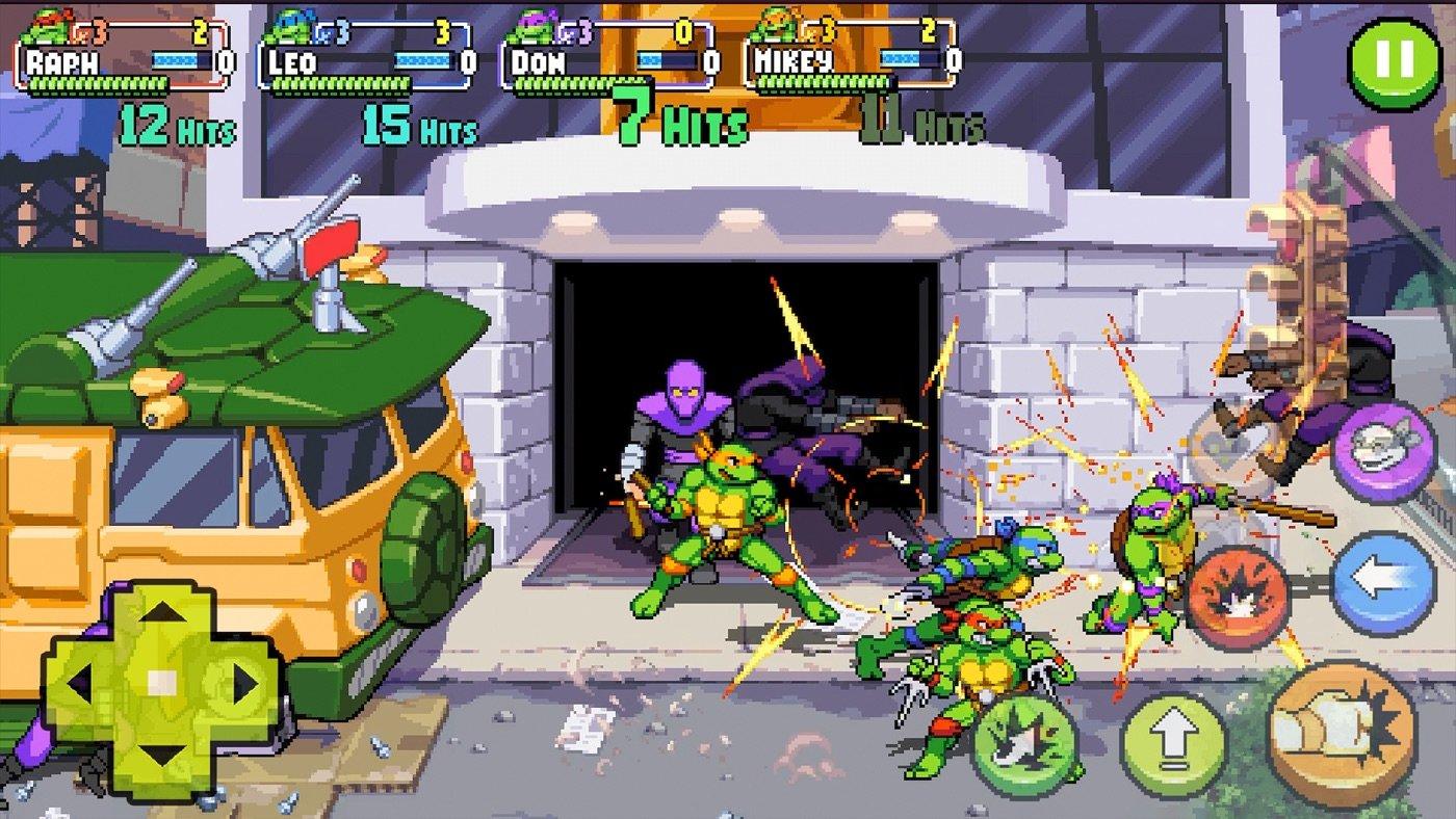 tmnt shredder s revenge capture jeu ipa iphone ipad