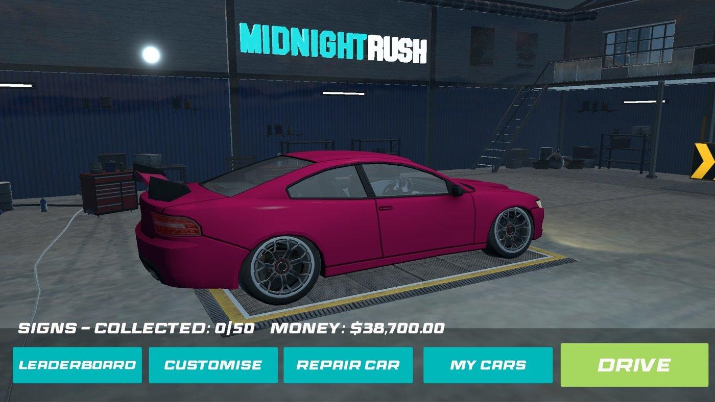 midnight rush capture jeu ipa iphone ipad
